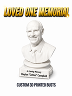Loved One Memorial Bust