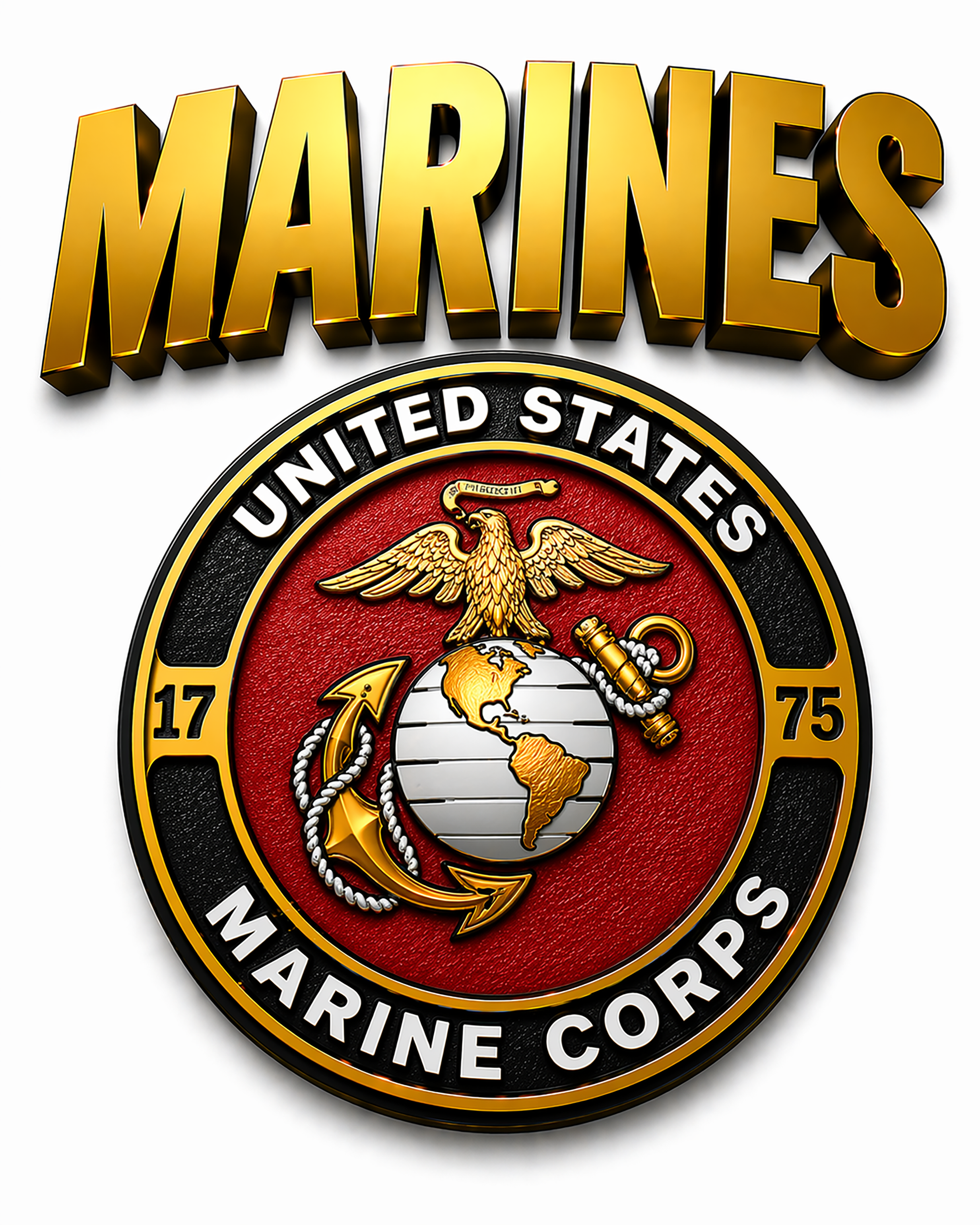 US Marine Corps-style Bust
